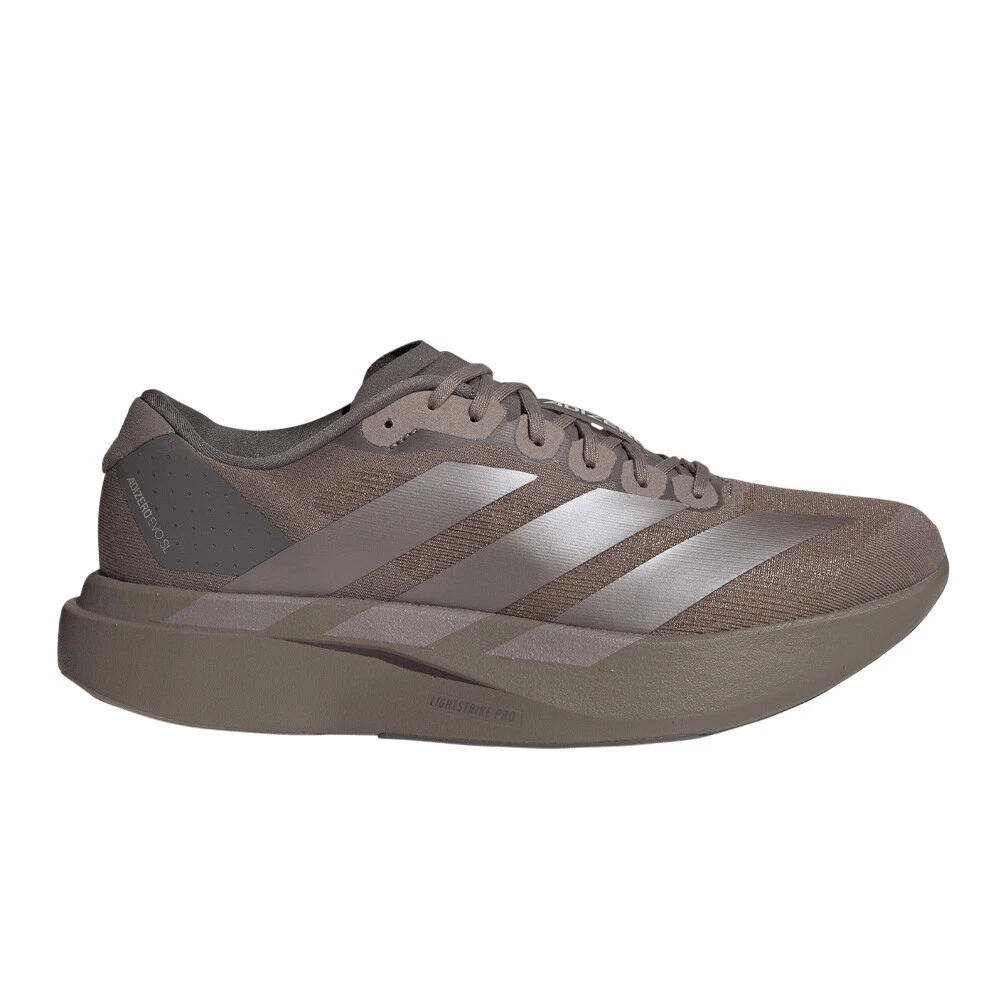 adidas Adizero Evo SL Men's Running Shoes | Charcoal/Coffee Metallic/Aurora Black