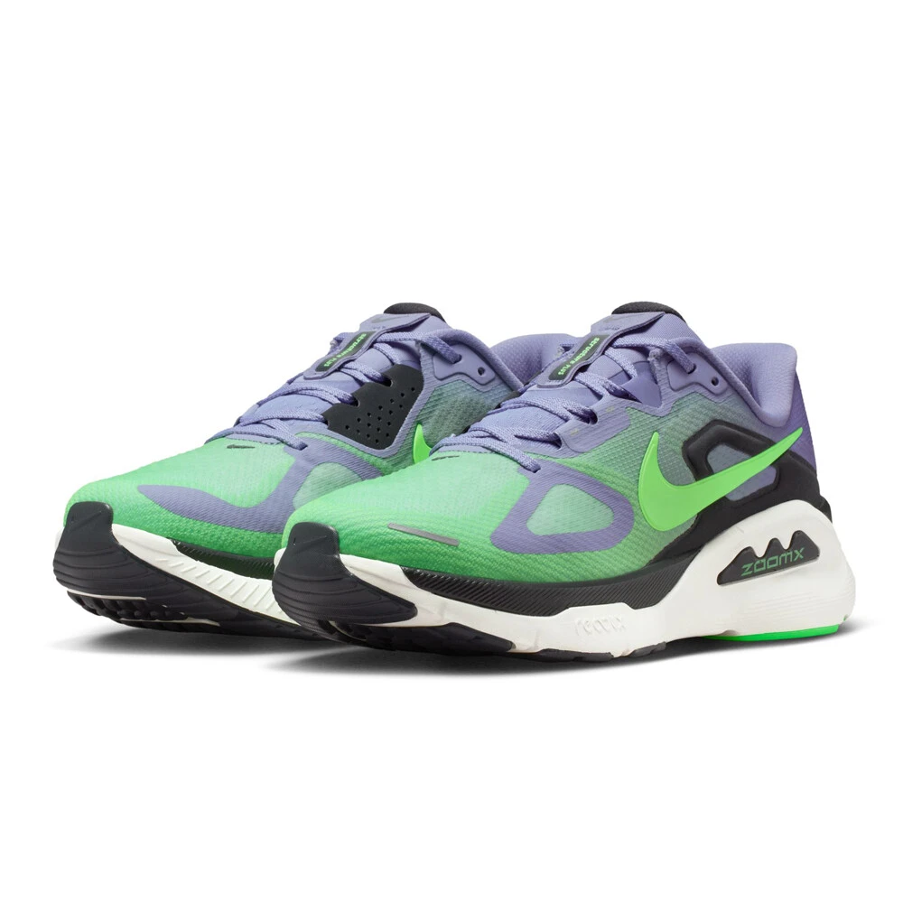 Nike Structure Plus Men's Running Shoes | Iron Purple/Voltage Green/Off Noir