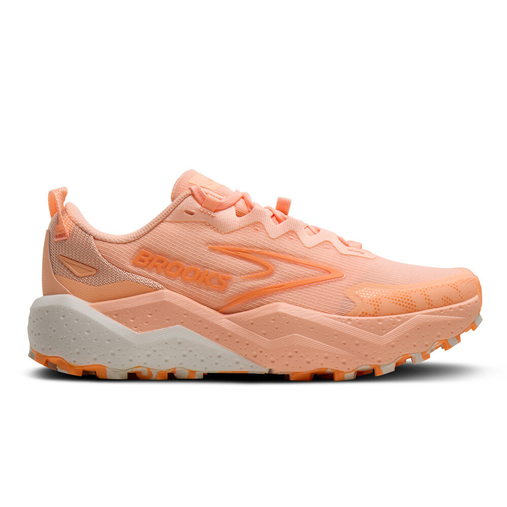 Brooks Caldera 8 Women's Trail Running Shoes | Peach/Peach/Coconut