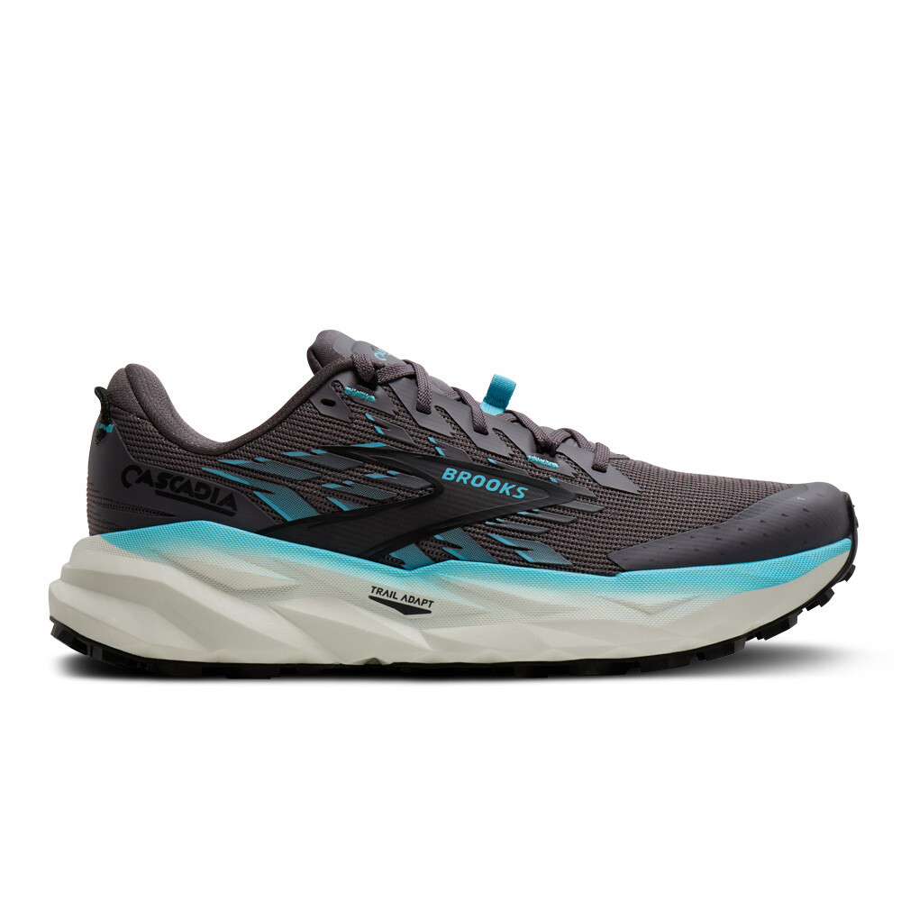Brooks Cascadia 19 Women's Trail Running Shoes | Rabbit/Black/Bluefish
