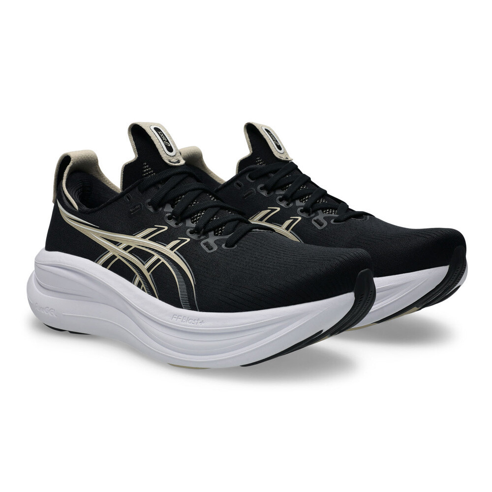Asics Gel-Nimbus 28 Men's Running Shoes | Black/Feather Grey