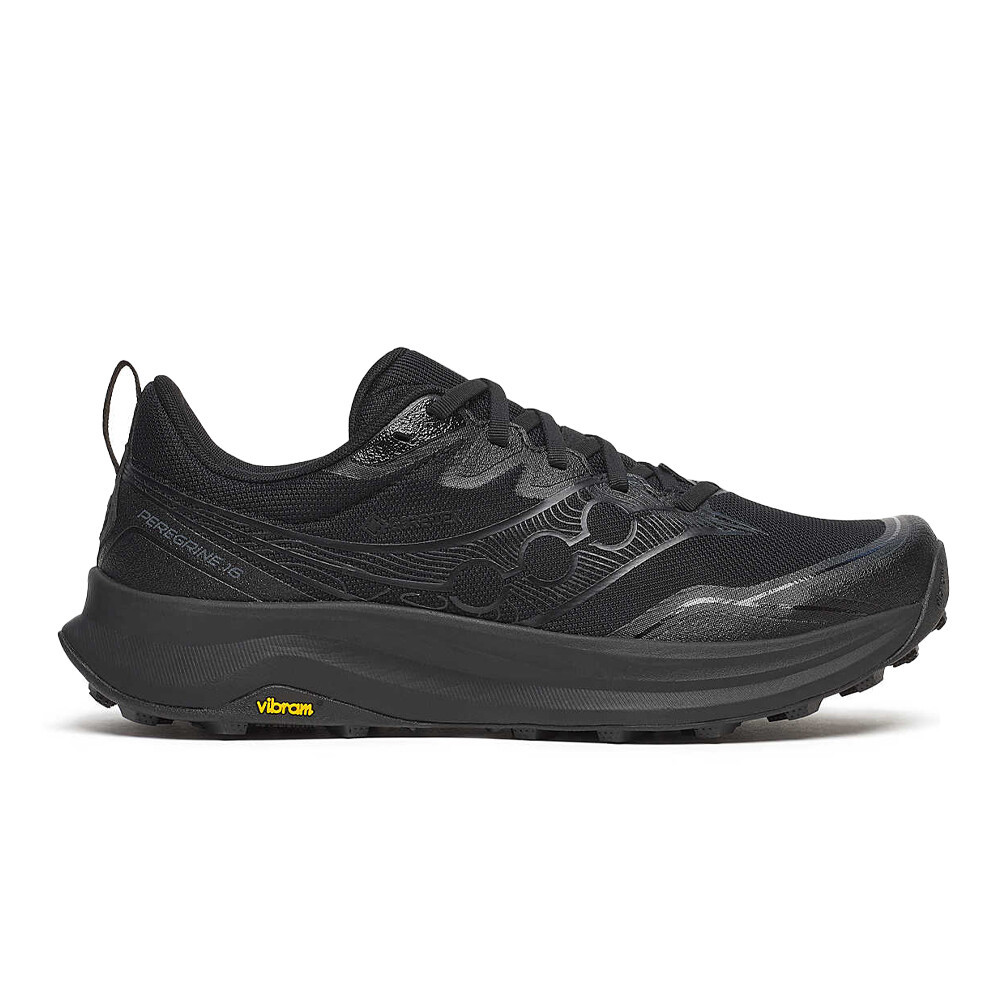 Saucony Peregrine 16 GORE-TEX Men's Trail Running Shoes | Triple Black