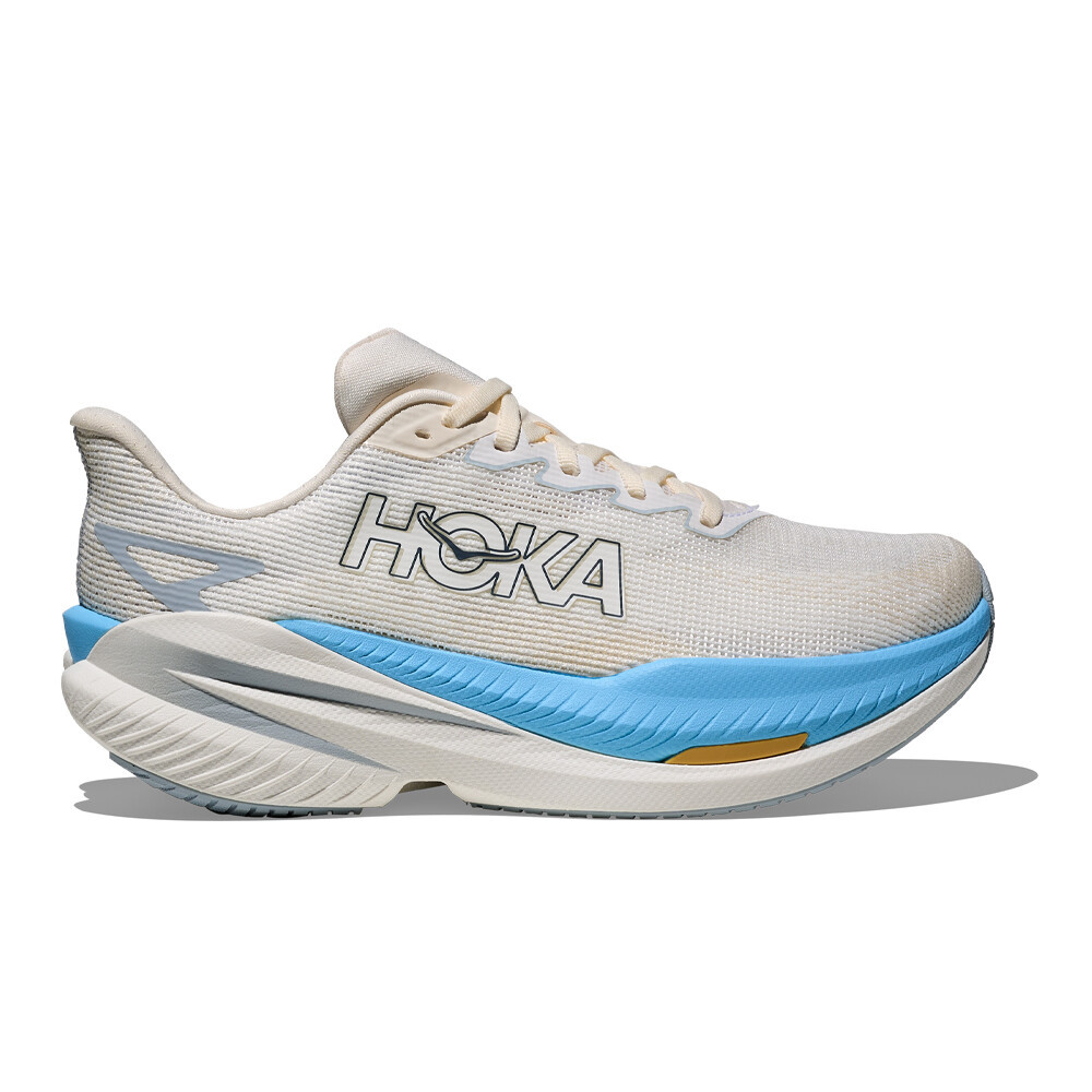 Hoka Mach X 3 Women's Running Shoes | White/Alabaster
