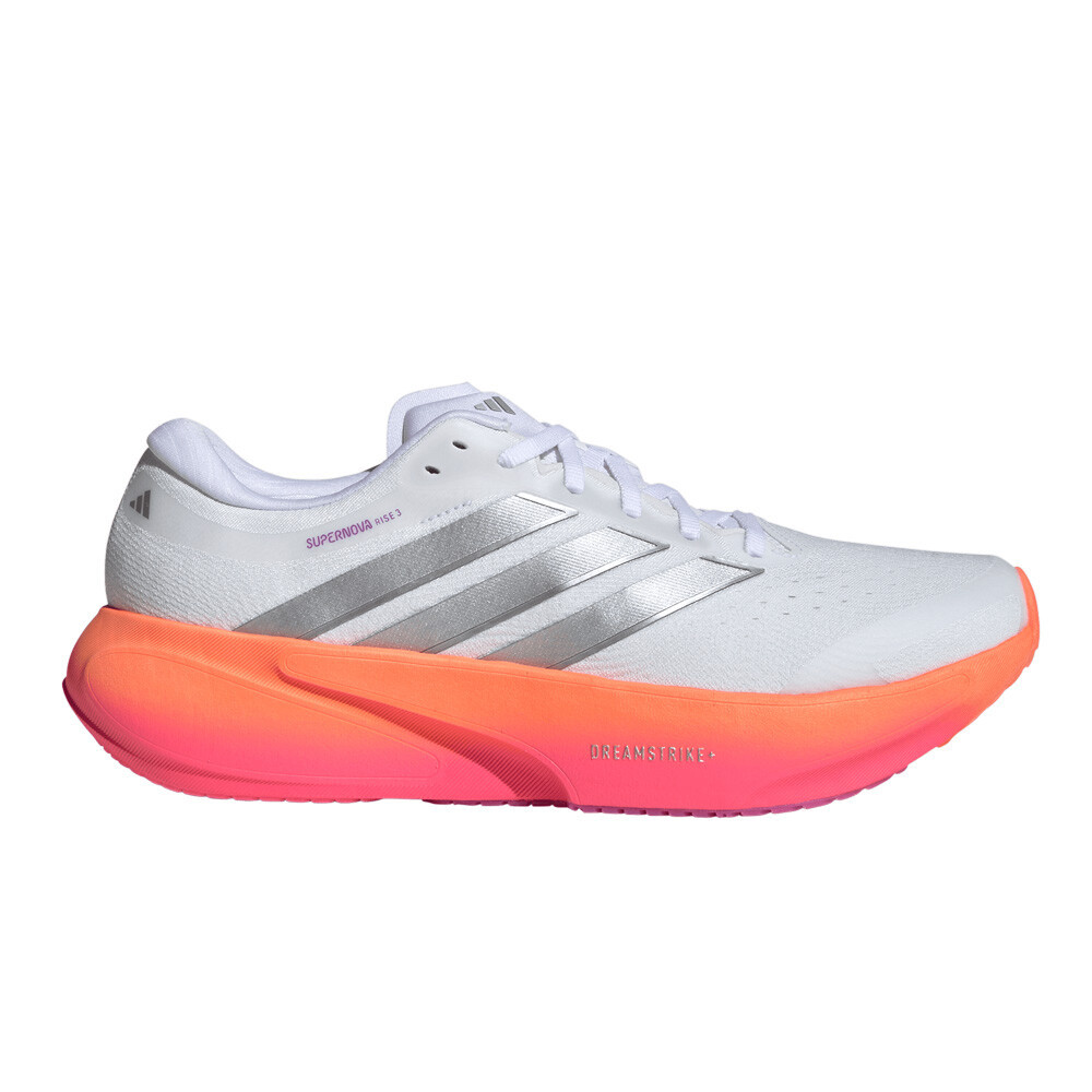 adidas Supernova Rise 3 Men's Running Shoes | Cloud White/Silver Metallic/Lucid Pink
