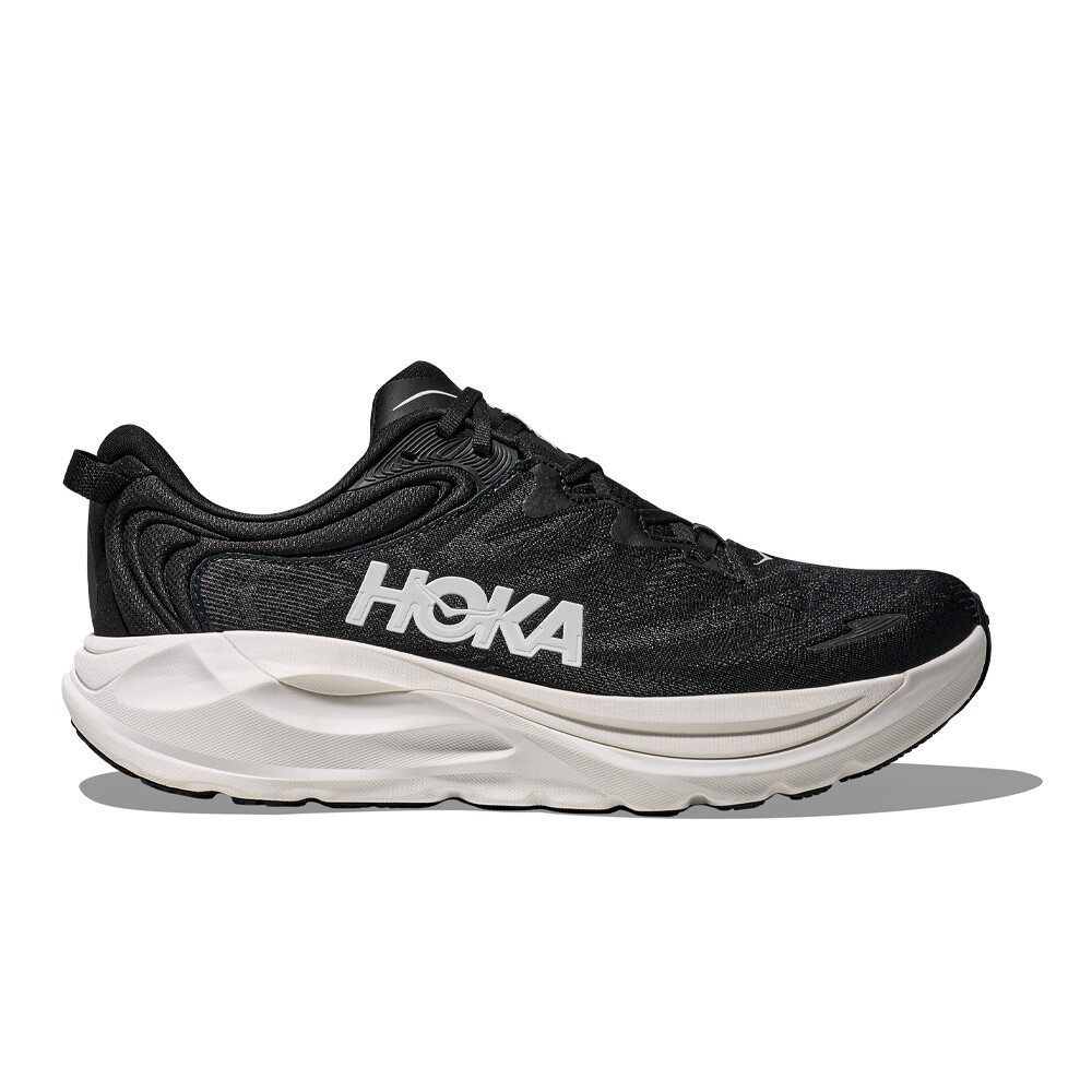 Hoka Gaviota 6 Men's Running Shoes (2E Width) | Black/White