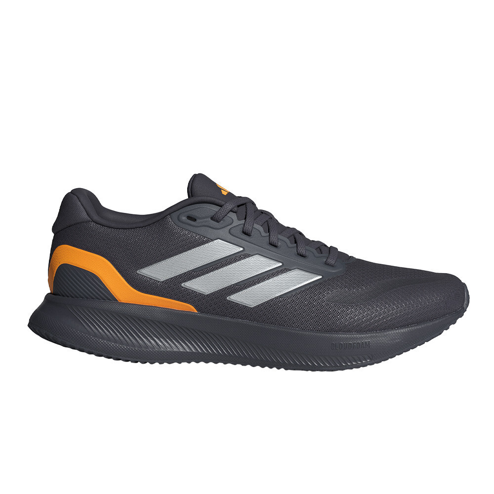 adidas Runfalcon 5 Men's Running Shoes | Aurora Onix/Iron Metallic/Lucid Tangerine