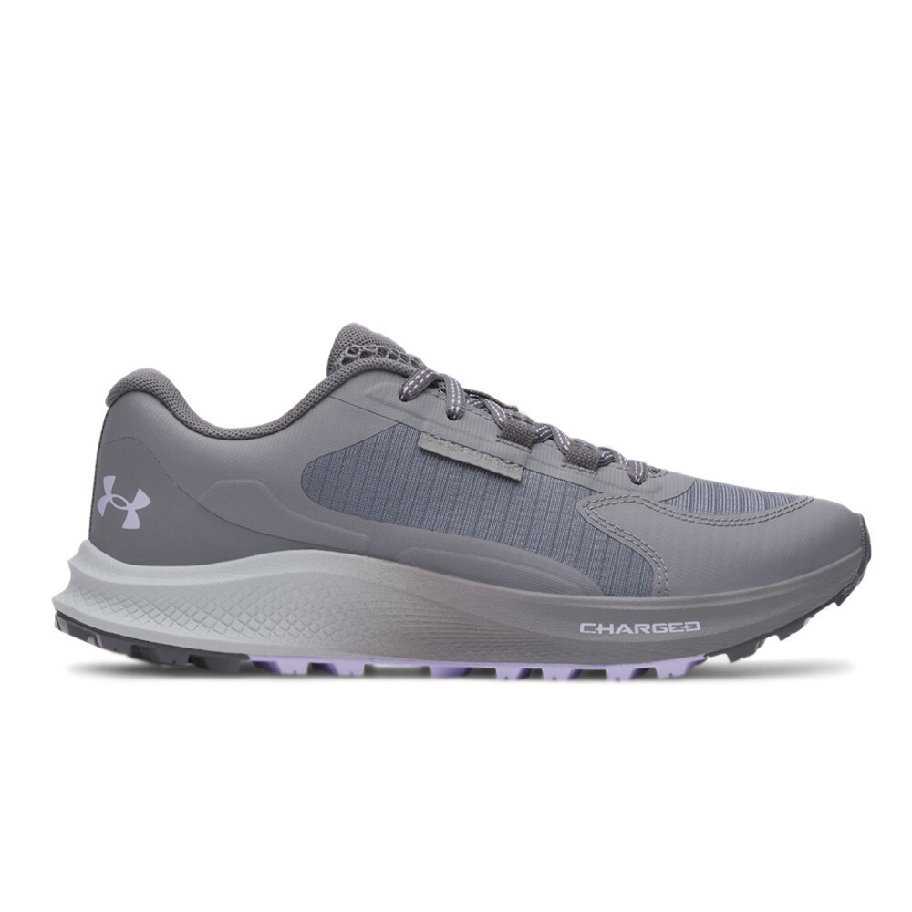 Under Armour Charged Bandit 3 Women's Trail Running Shoes | Titan Grey/Castlerock/Purple Crest