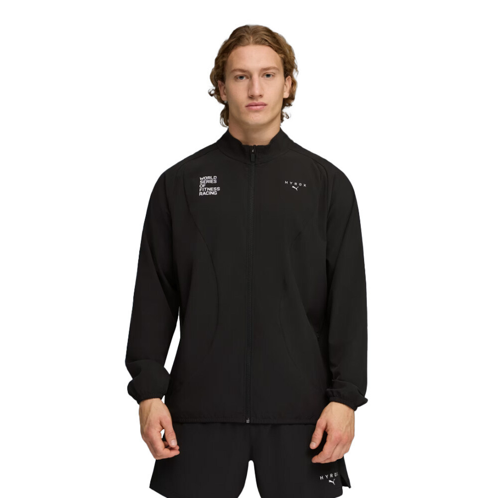 Puma x HYROX DRYELITE Warm-Up Men's Jacket | Black