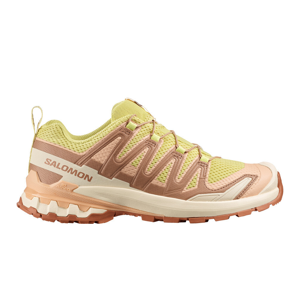 Salomon XA Pro 3D v9 Women's Trail Running Shoes | Endive/Burro/Almond Cream