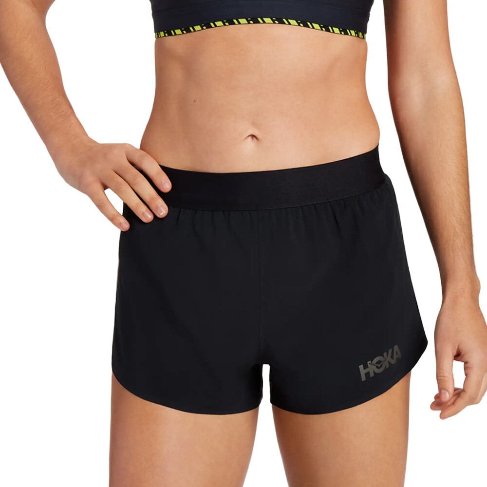 Hoka Women's Split Shorts | Black