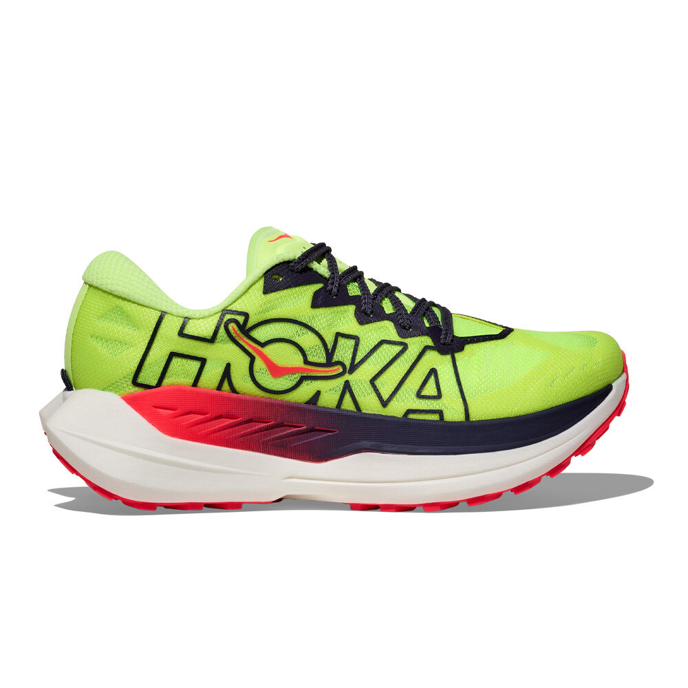 Hoka Rocket X Men's Trail Running Shoes | Neon Yuzu/Neon Flame
