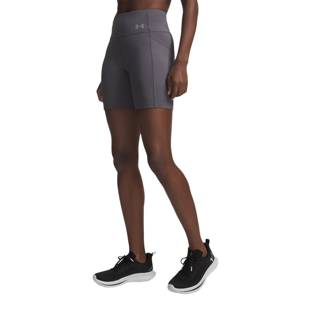 Under Armour Velociti 6 Inch Women's Fitted Shorts | Castlerock/Reflective