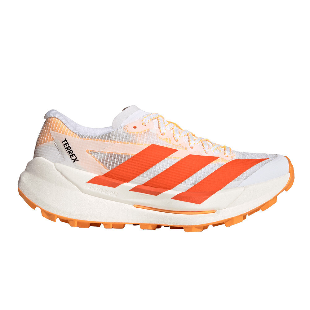 adidas Terrex Agravic TT Women's Trail Running Shoes | Cloud White/Impact Orange/Reflective Silver