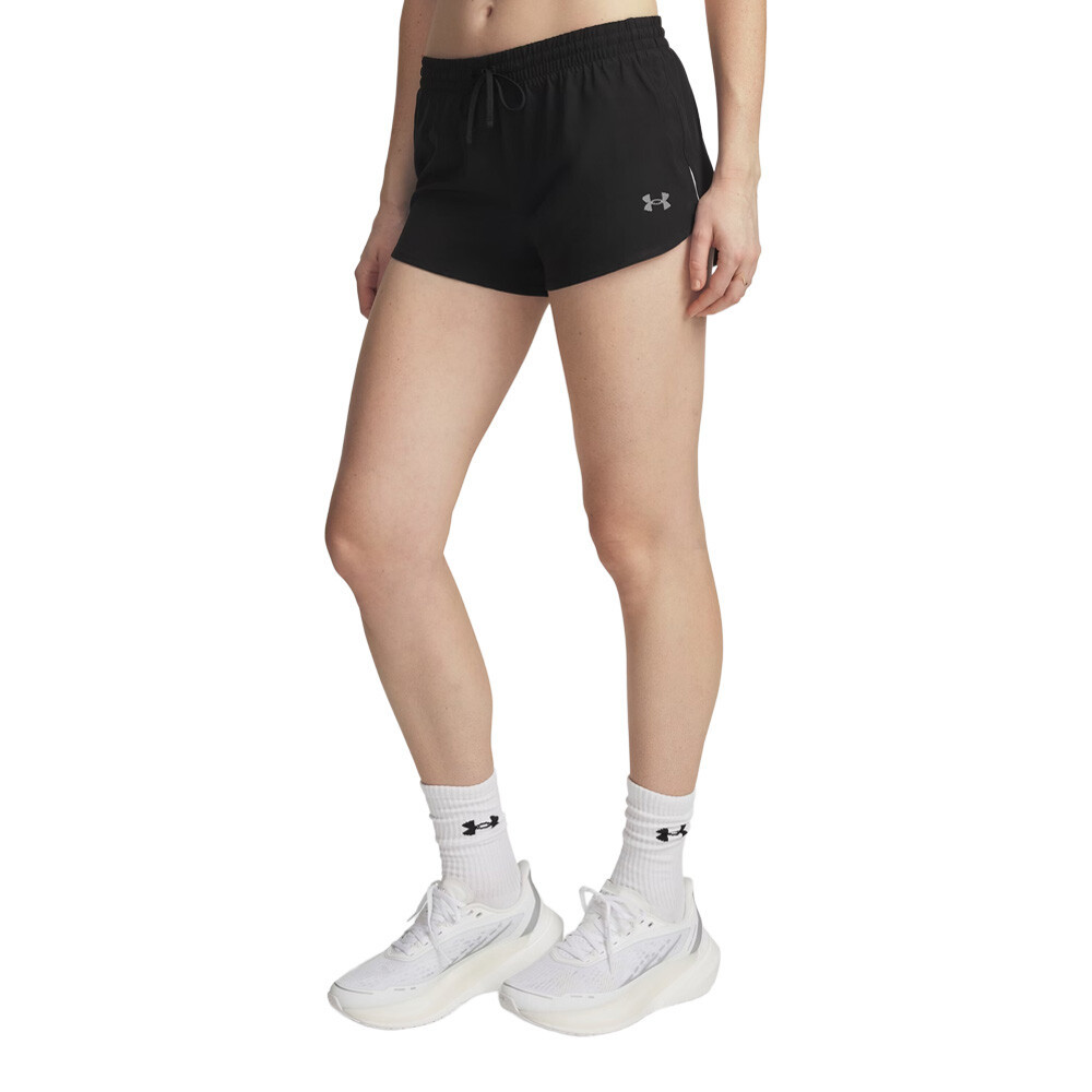 Under Armour Velociti Pro 3 Inch Women's Shorts | Ultimate Black/Reflective