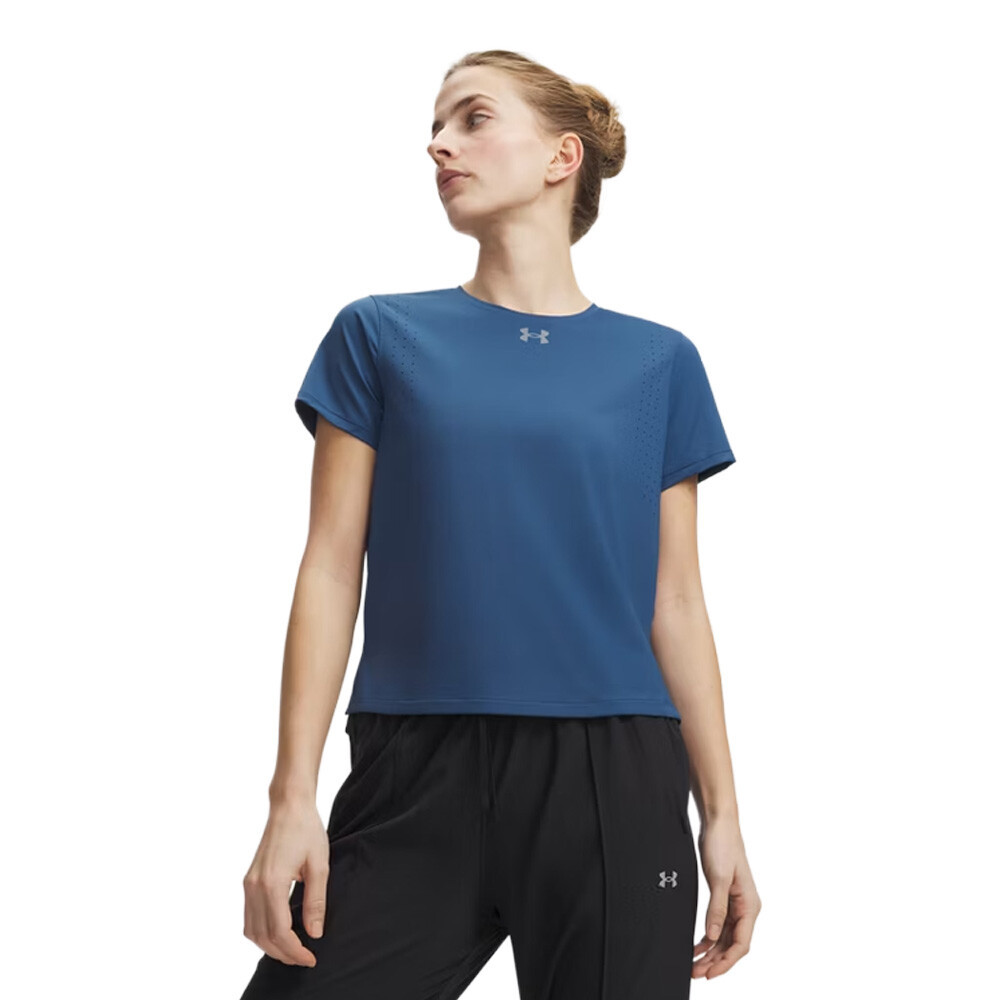 Under Armour Velociti Pro Women's T-Shirt | Wham Blue/Reflective