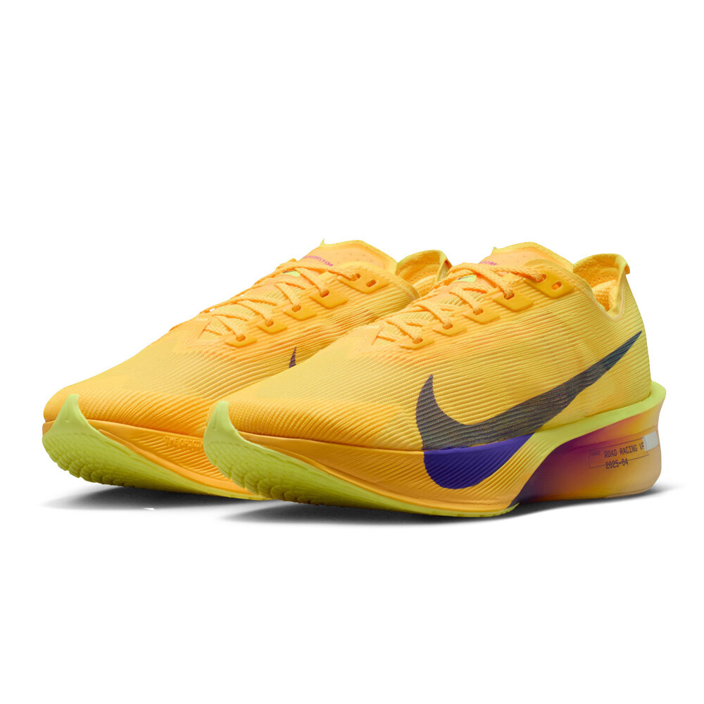 Nike ZoomX Vaporfly Next% 4 Women's Running Shoes | Citron Pulse/Indigo Burst/Laser Orange