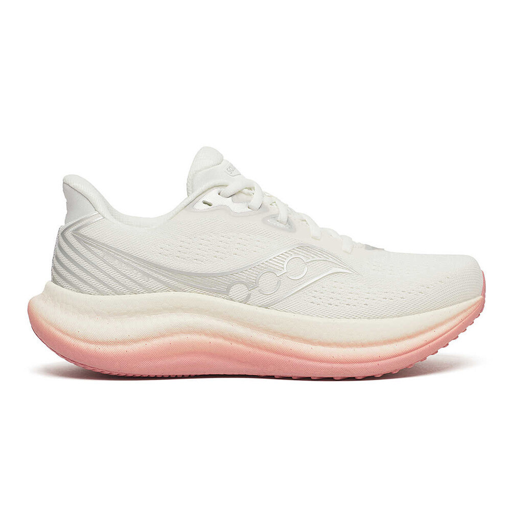 Saucony Triumph 23 Women's Running Shoes | Ivory/Mauve