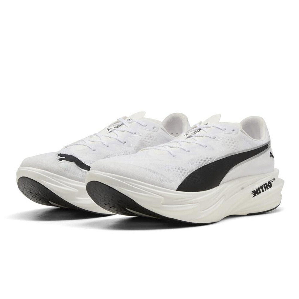 Puma Deviate Nitro Elite 4 Women's Running Shoes | Puma White/Black