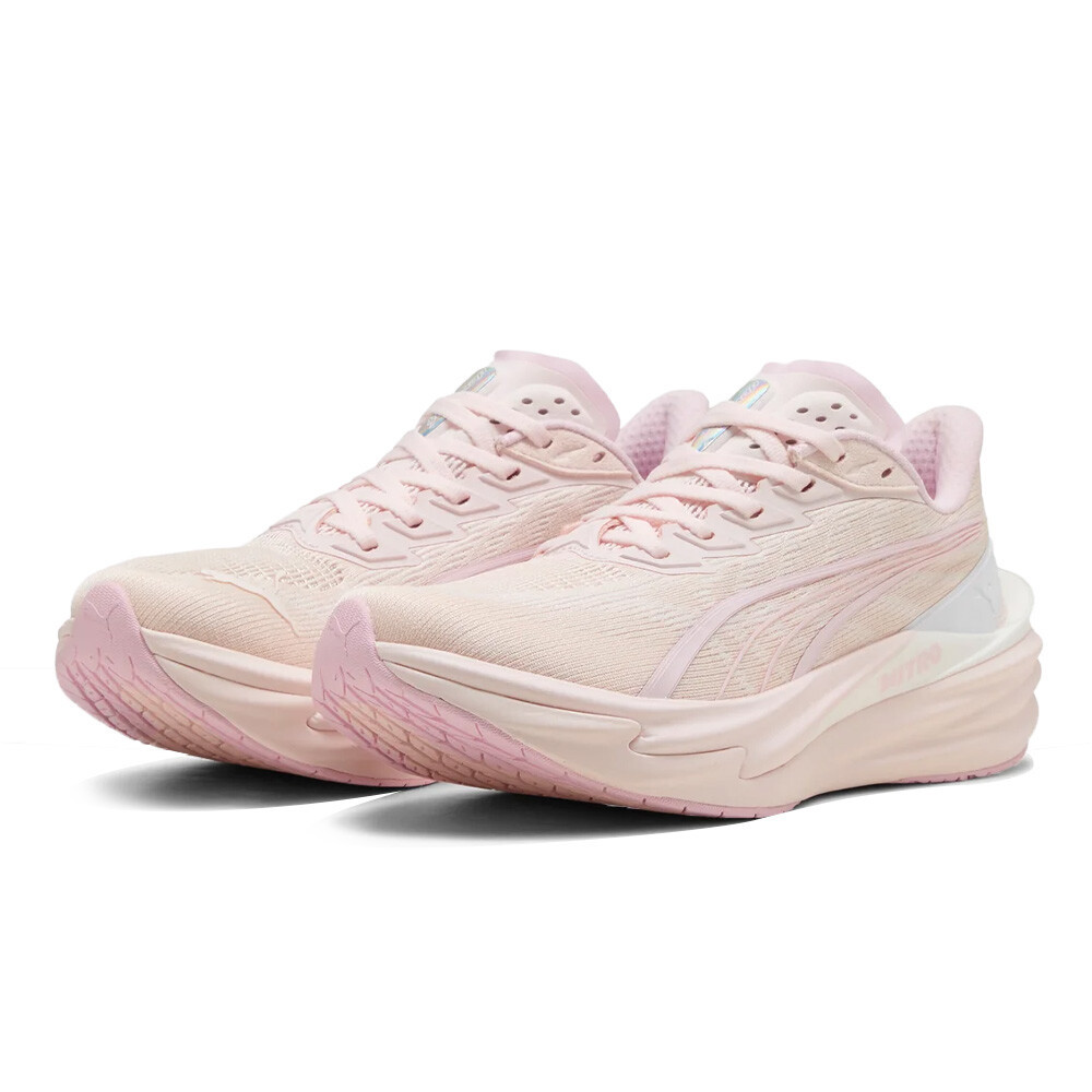 Puma Deviate Nitro 4 Men's Running Shoes | Jasmine Flower/Pearl Pink