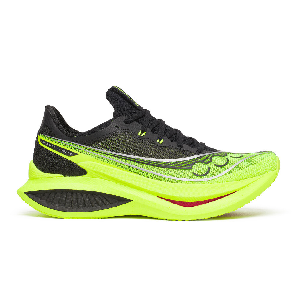 Saucony Endorphin Pro 5 Men's Running Shoes | Citron/Black