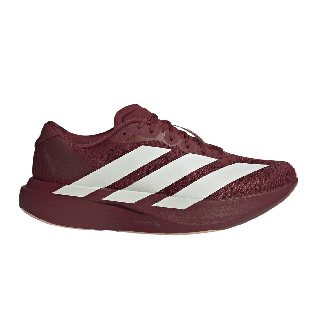 adidas Adizero Evo SL Men's Running Shoes | Shadow Red/Off White/Iron Metallic