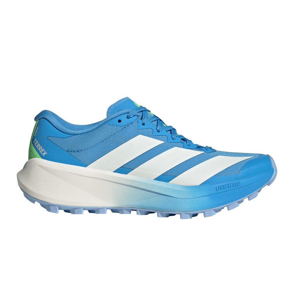 adidas Terrex Agravic 4 Women's Trail Running Shoes | Blue Burst/Off White/Lime Burst