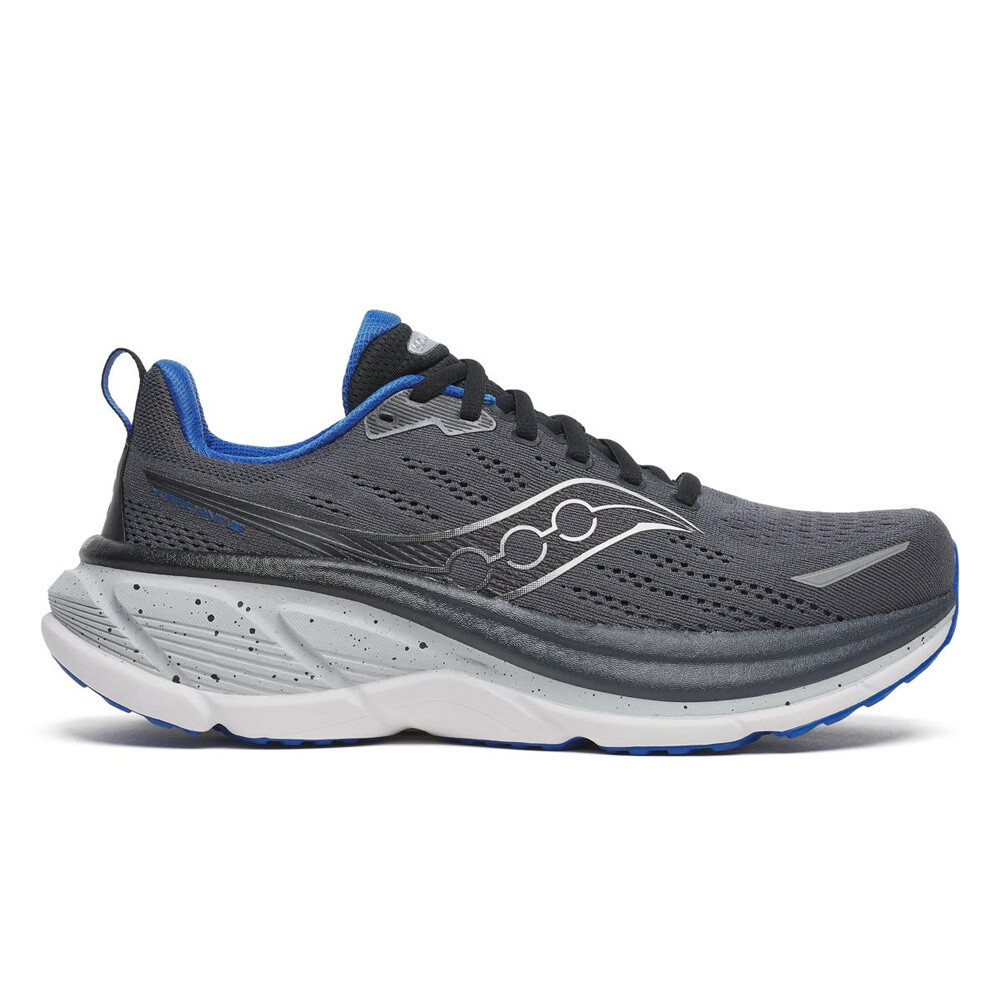 Saucony Hurricane 25 Men's Running Shoes | Shadow/Black