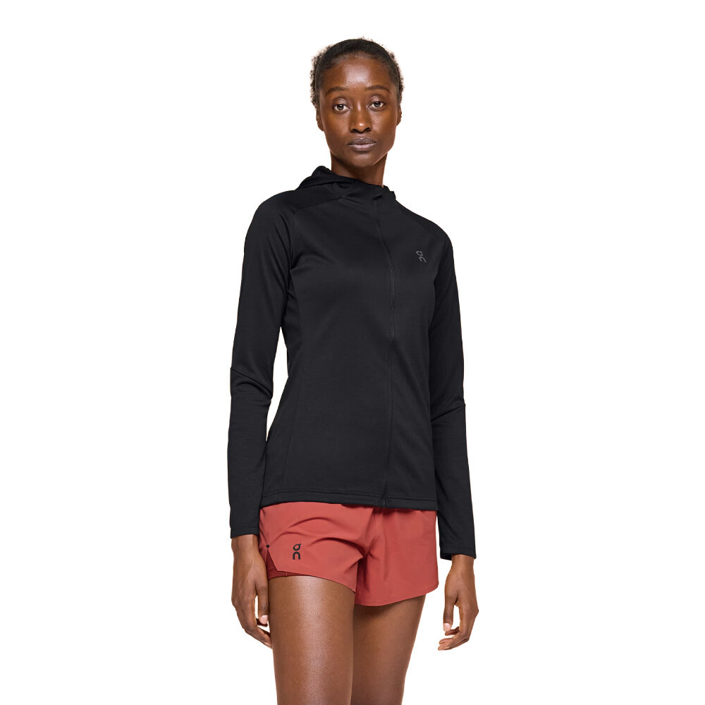 On Running On Climate Zip Women's Hoodie | Black