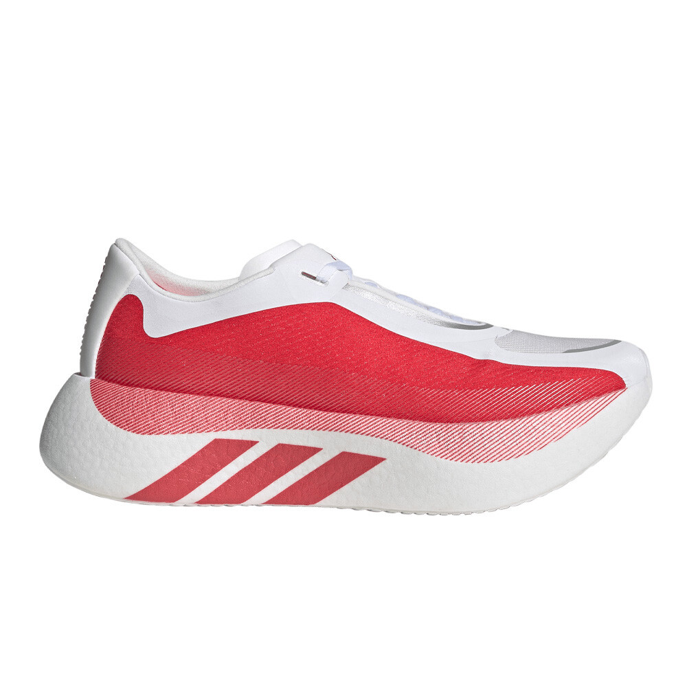 adidas Hyperboost Edge Men's Running Shoes | Cloud White/Pure Ruby/Zero Metallic