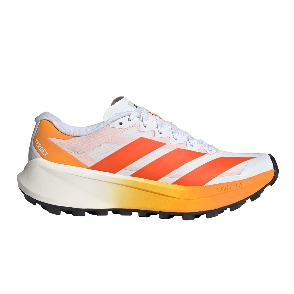 adidas Terrex Agravic 4 Women's Trail Running Shoes | Cloud White/Impact Orange/Pure Tangerine