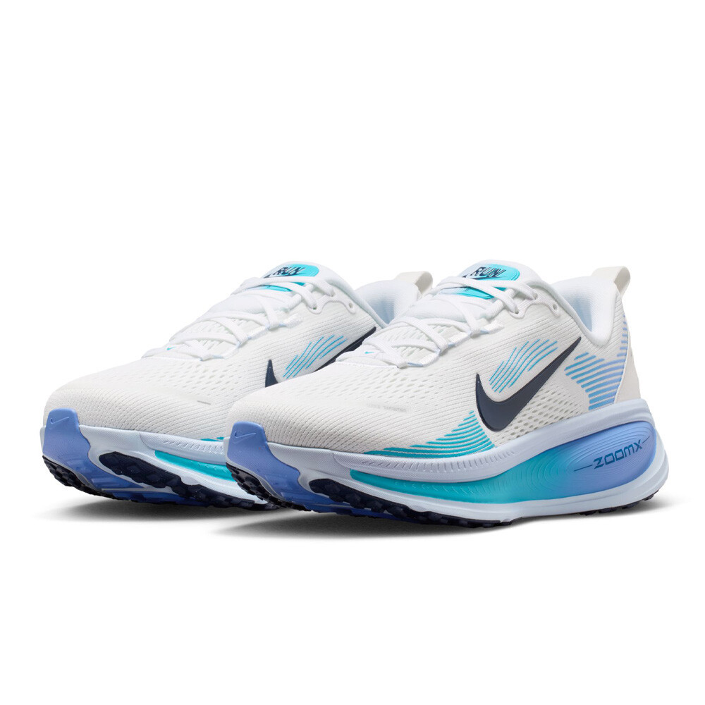 Nike Vomero 18 Women's Running Shoes | White/Midnight Navy/Blue Fury