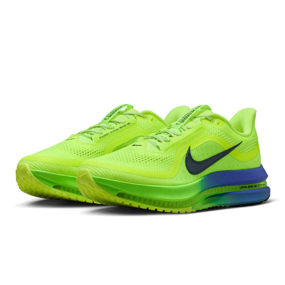 Nike Air Zoom Pegasus Premium Men's Running Shoes | Volt Ice/Black Spruce/Lime Blast