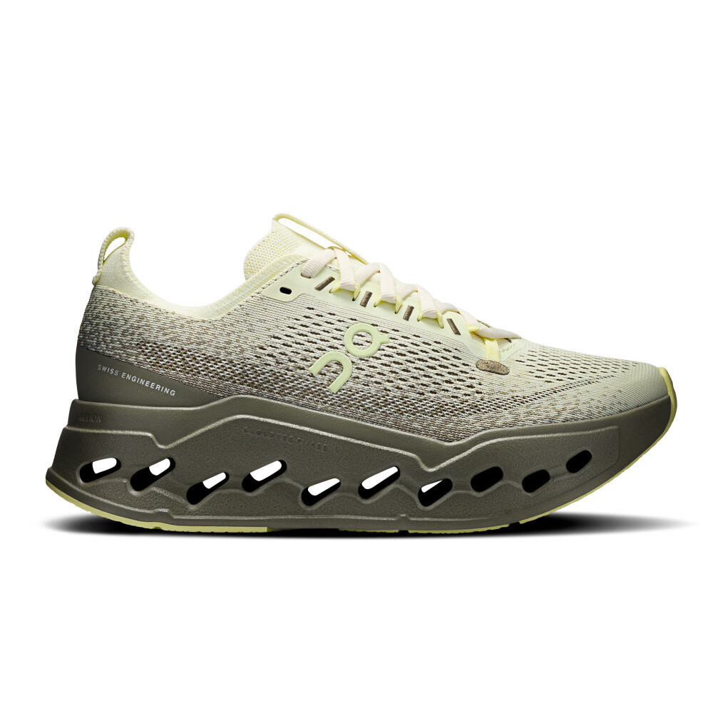 On Running On Cloudsurfer Max Women's Running Shoes (D Width) | Seedling/Olive