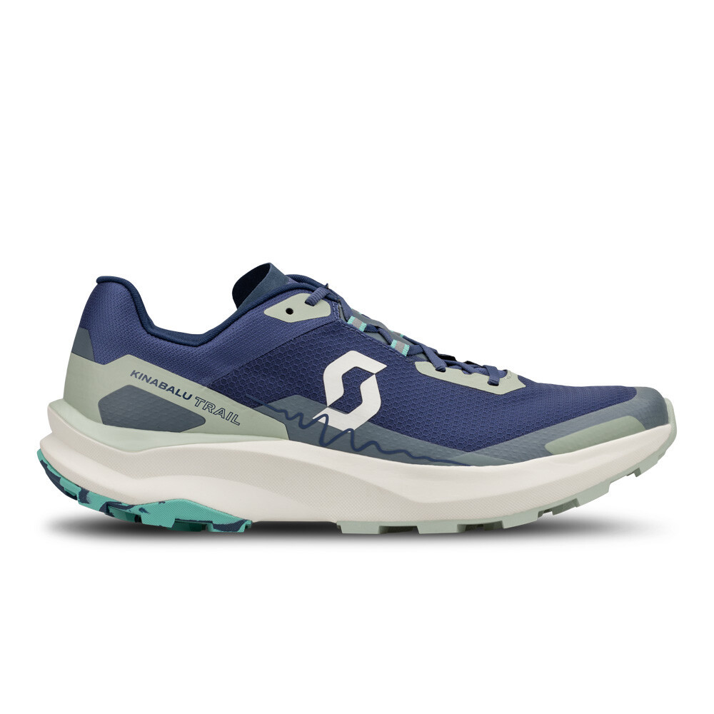 Scott Kinabalu Men's Trail Running Shoes | Indigo Blue/Spray Grey