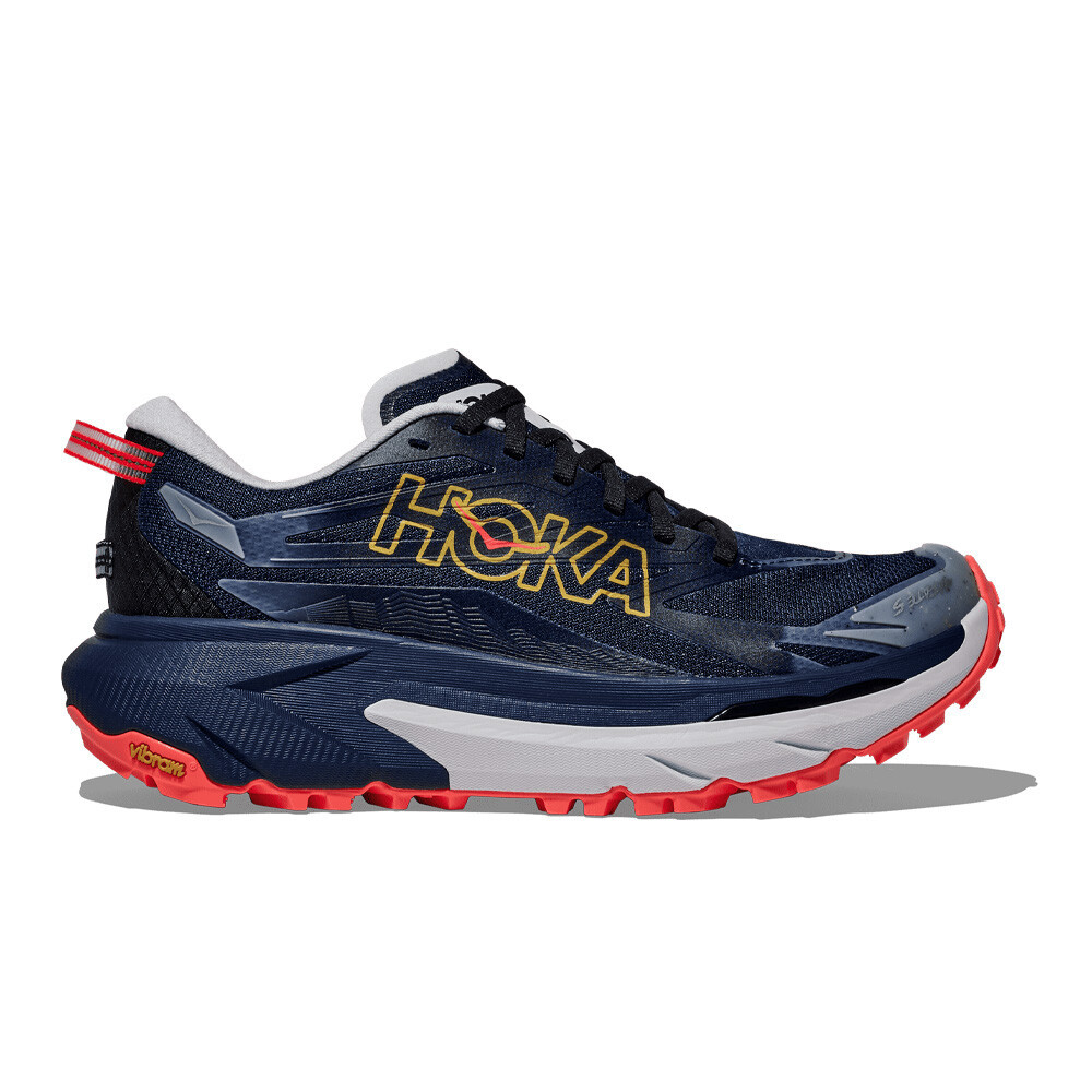 Hoka Mafate 5 Women's Trail Running Shoes | Midnight Blue/Starlight Glow