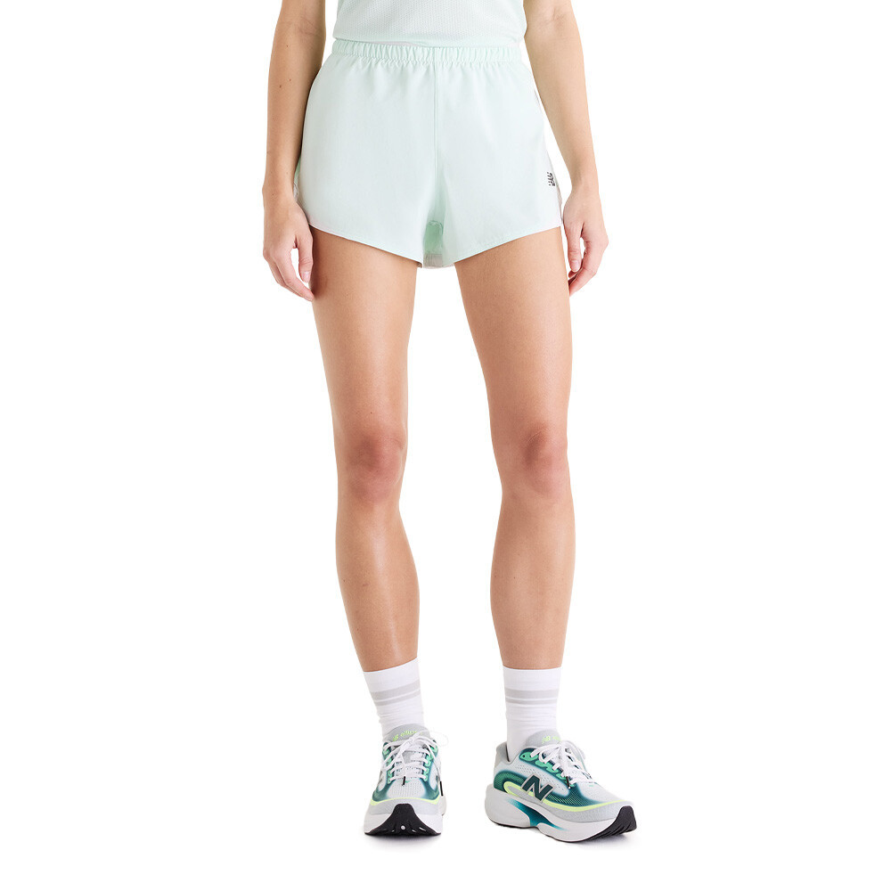New Balance Run Essentials Women's 3 Inch Shorts | Cosmic Jade