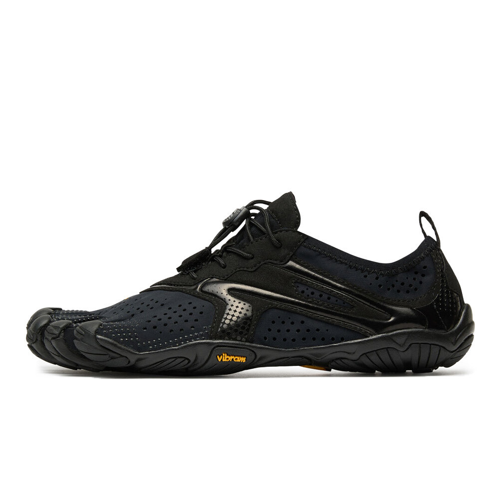 Vibram FiveFingers V-Run Men's Running Shoes in Total/Black