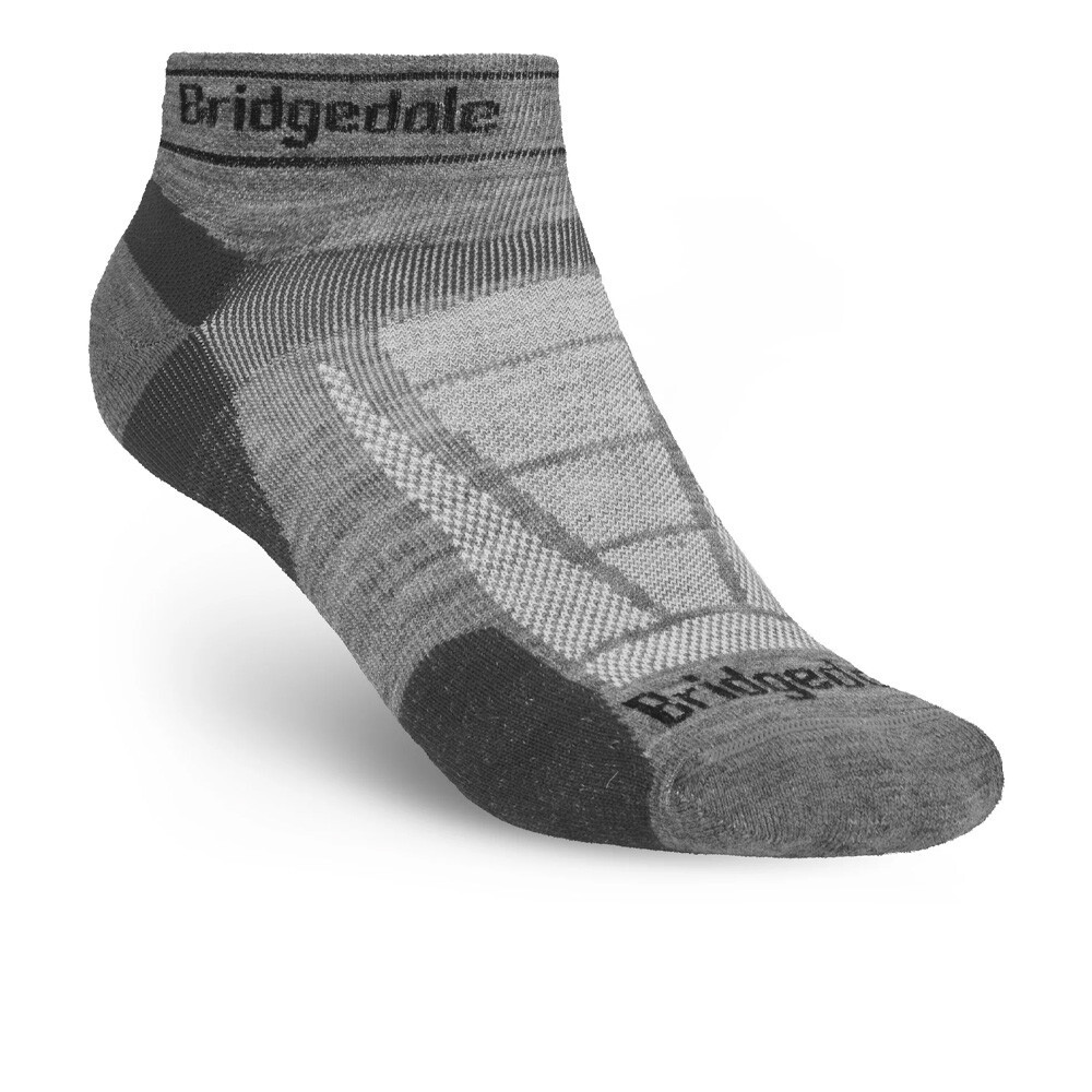 Bridgedale Trail Run Ultra Light T2 Merino Sport Men's Low Socks | Grey