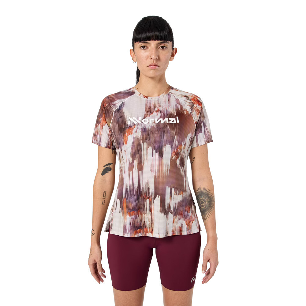 NNormal Race Day 02 Women's Trail Running T-Shirt | Fade Print