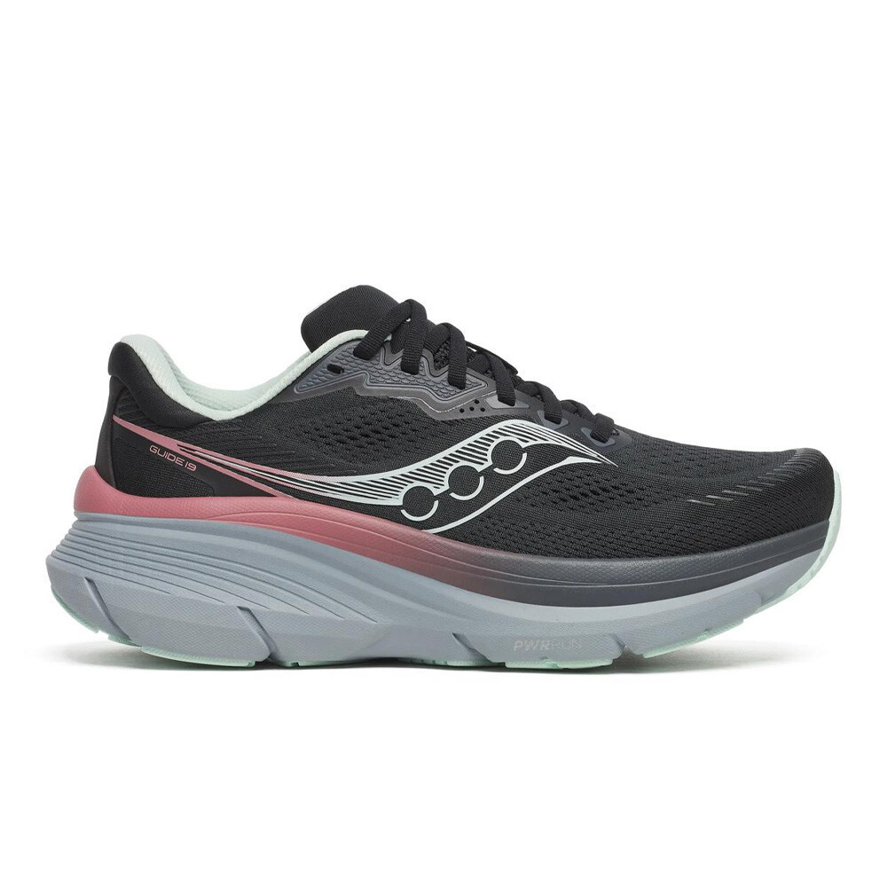 Saucony Guide 19 Women's Running Shoes | Black/Calm