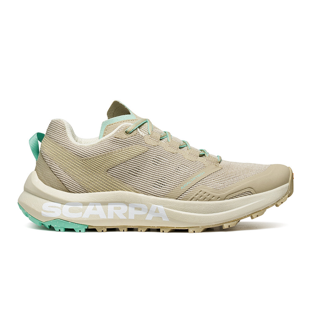 Scarpa Spin Planet Women's Trail Running Shoes | Sand/Ice Green