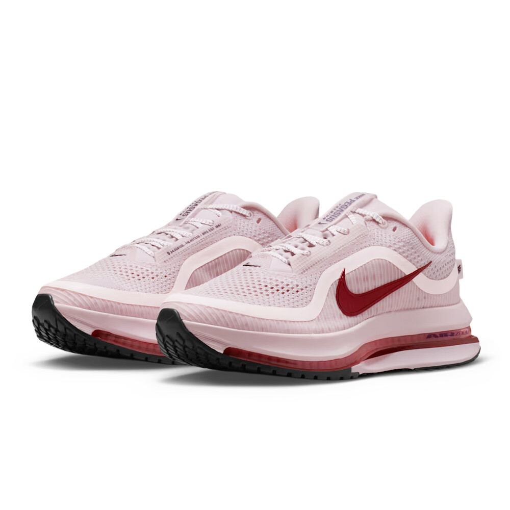Nike Air Zoom Pegasus Premium Women's Running Shoes | Pearl Pink/Team Crimson/Bright Crimson