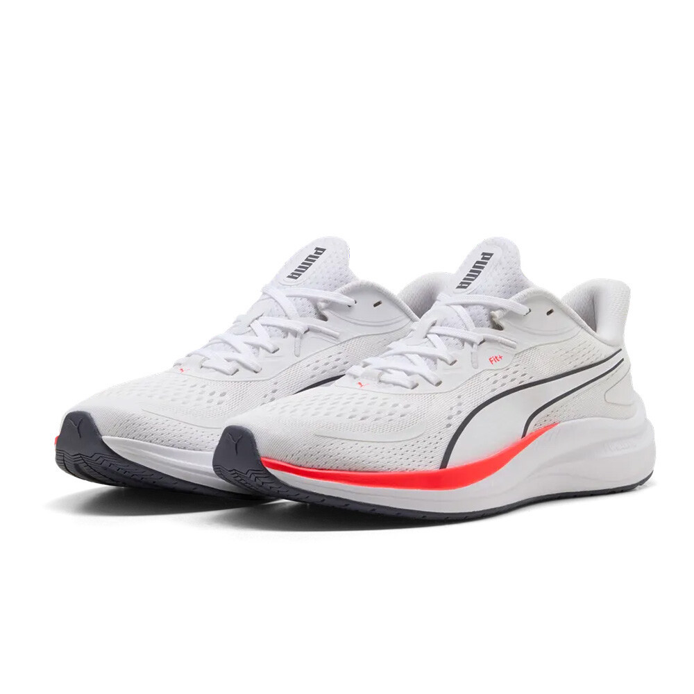 Puma Skyrocket Lite 2 Men's Running Shoes | Puma White/Ultra Red/Inky Depths