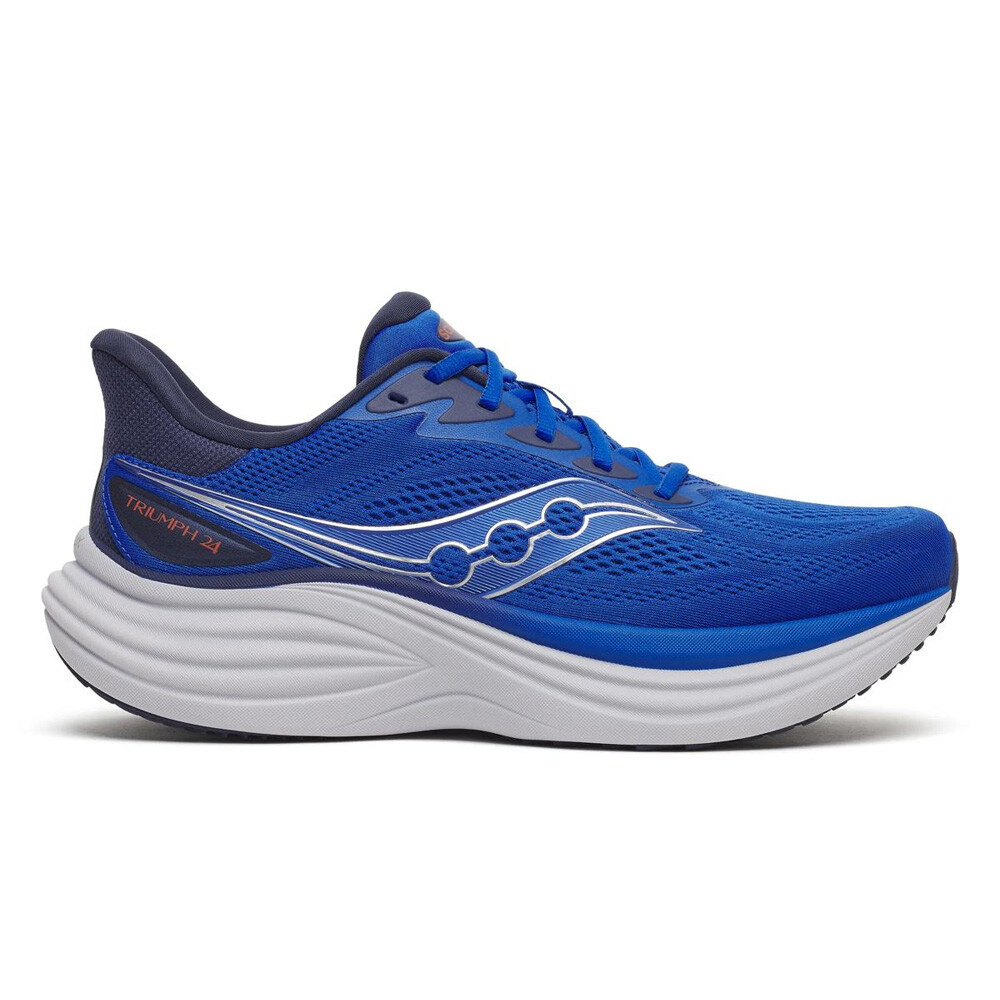 Saucony Triumph 24 Men's Running Shoes | Lapis/Silver