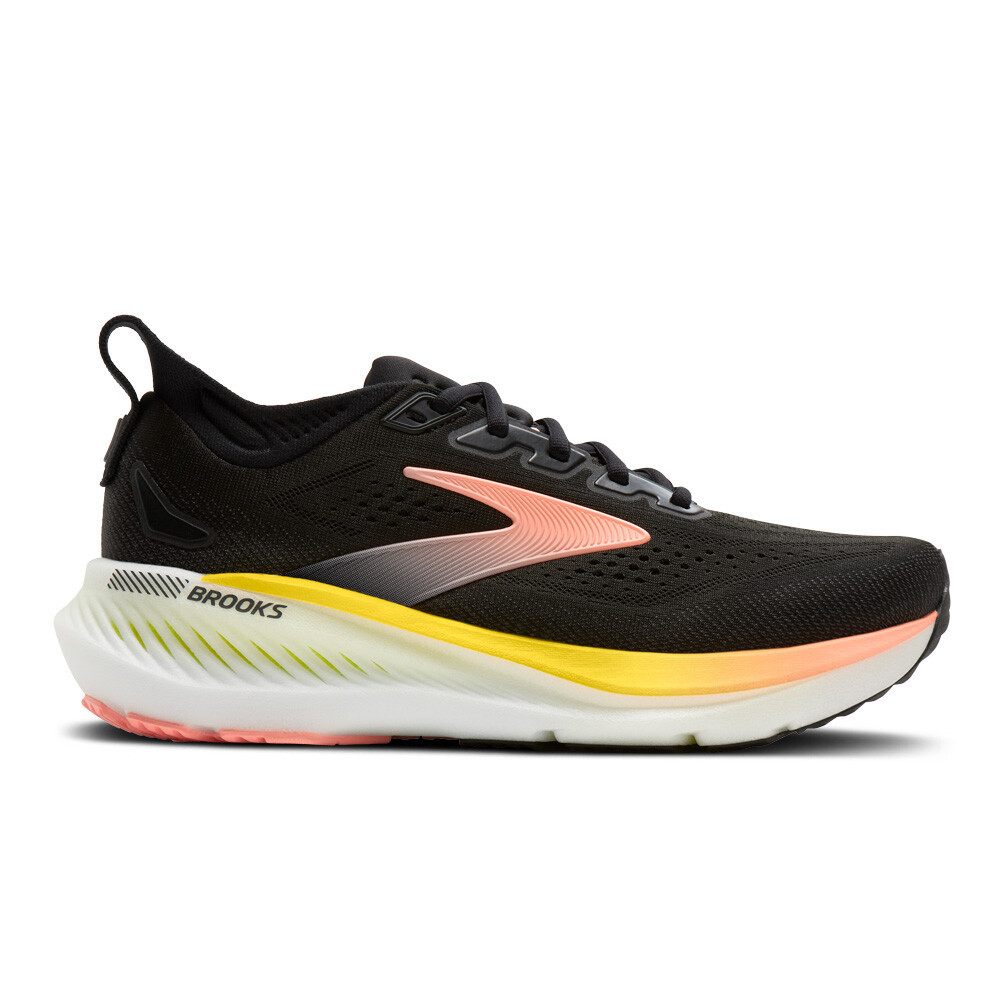 Brooks Glycerin GTS 23 Women's Running Shoes | Black/Peach/Nightlife