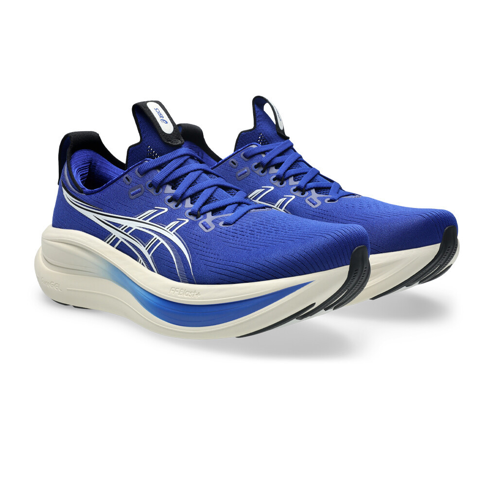 Asics Gel-Nimbus 28 Men's Running Shoes | Prussian Blue/Cream