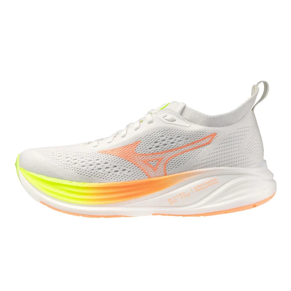 Mizuno Neo Zen 2 Women's Running Shoes | Gf White/Flamingo Coral/Lime Pulp