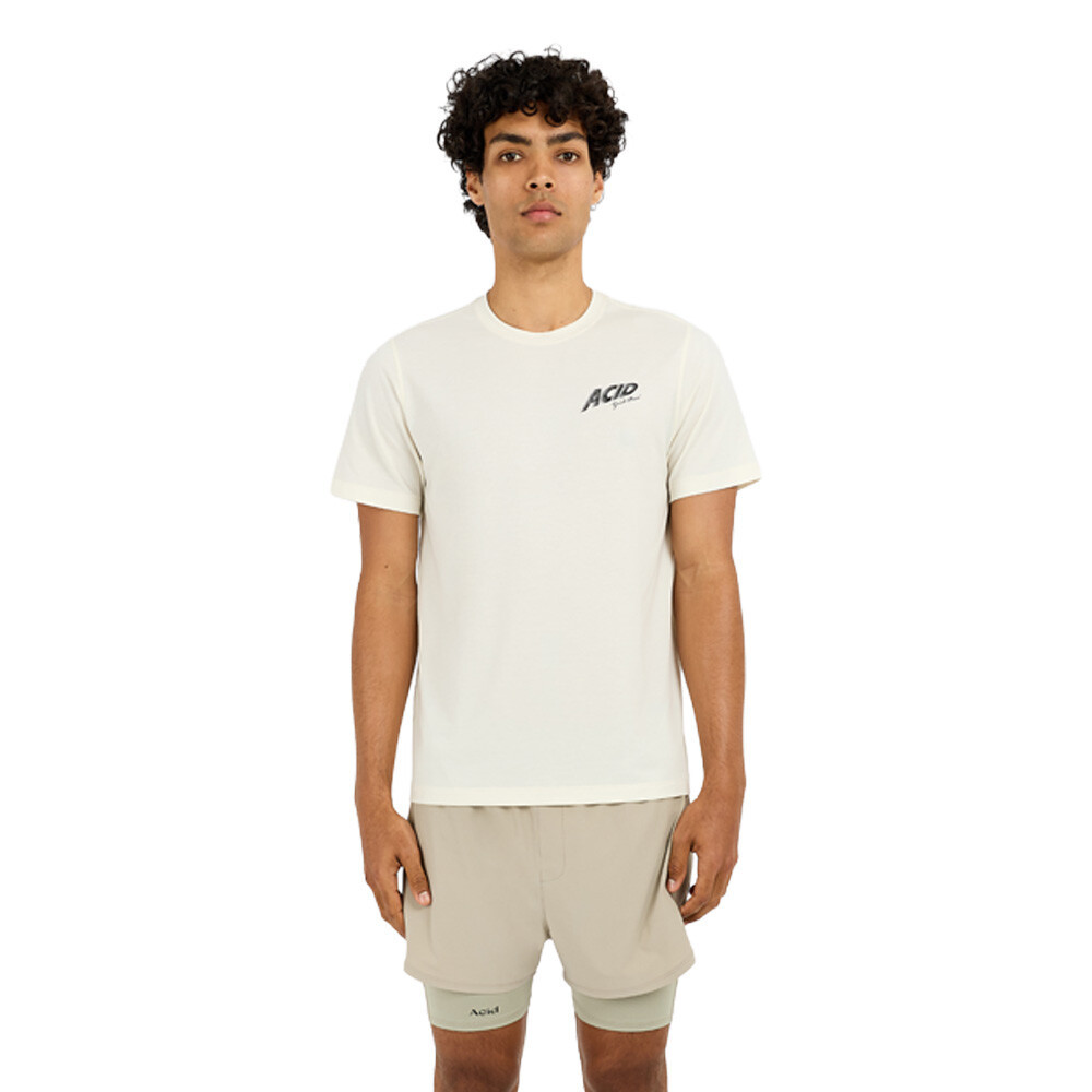 Acid Running Good Pace Men's T-Shirt | Bone