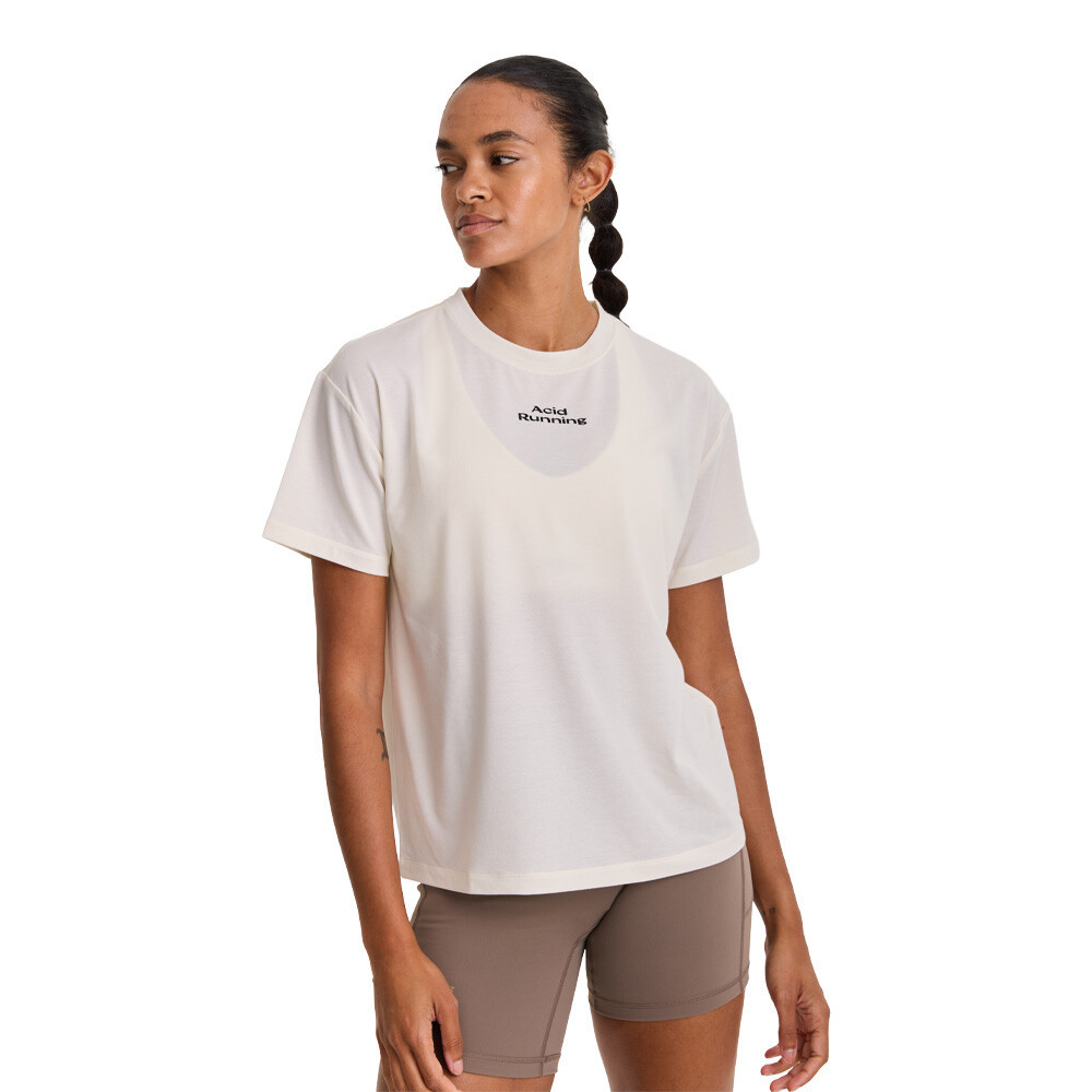 Acid Running Logo Women's T-Shirt | Bone