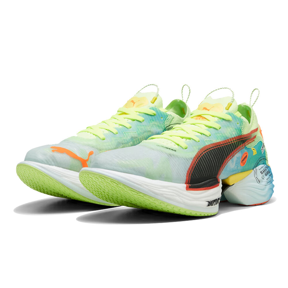 Puma Fast-R Nitro Elite 2 Women's Running Shoes | Nitro Blue/Fizzy Apple/Speed Blue